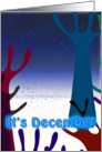 December birthday, It’s December , time to celebrate your birthday, card