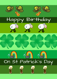 St Patrick's Day...