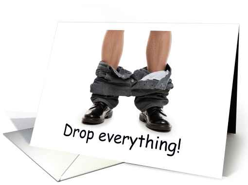 Party invitation, drop everything, the party is on, card (1201382)
