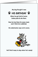 Birthday dog humor,...
