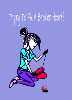 Broken heart...