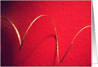 Springing into Christmas card