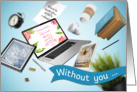 Funny Administrative Professionals Day Card - The Chaos Theory card