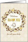 Customizable Thank You Card - Pretty Little Nature card