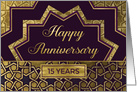 Employee Anniversary 15 Years card