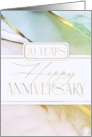 Employee 20th Anniversary Soft Abstract card