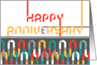 Employee Anniversary Featured Font card