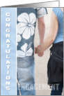 Congratulations on Your Engagement Card - Holding Hands card