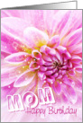 Mom Birthday Card - Exciting Party Time Floral card