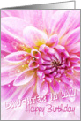 Daughter in Law Birthday Card - Exciting Party Time Floral card