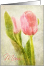 Mom Birthday Card - Artistic Tulip card