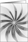 Blank Greeting Card - Artistic Forks VIII card
