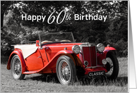 60th Birthday Card -...