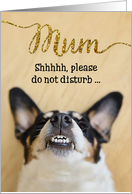 Funny Mother’s Day Card UK - Dog With Goofy Grin card