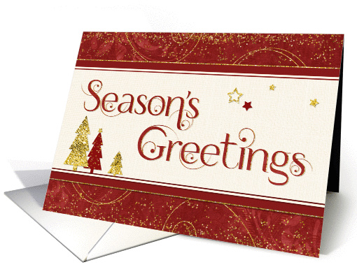 Christmas Card - Season's Greetings card (1401286)