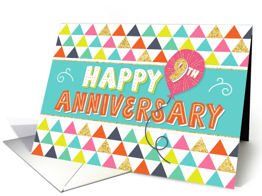 Employee Anniversary 9 Years - Happy Anniversary and... (1464216)