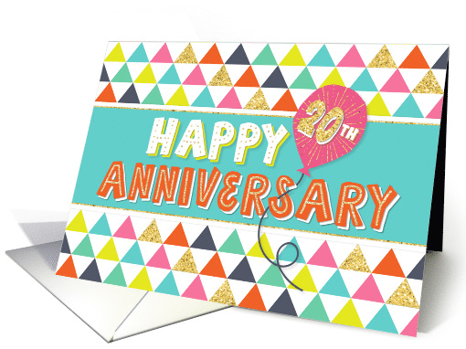 Employee Anniversary 20 Years - Happy Anniversary and... (1464398)