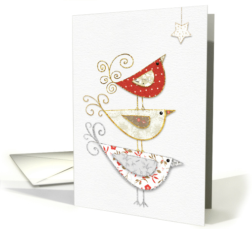 Three Little Birds Christmas card (1707488)
