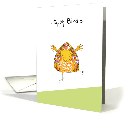 Birthday Happy Birdie card (1744336)