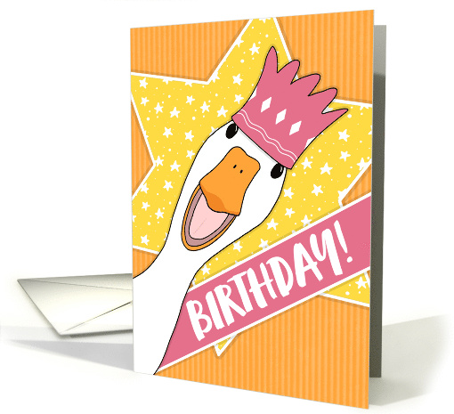 Birthday Happy Duck card (1746082)