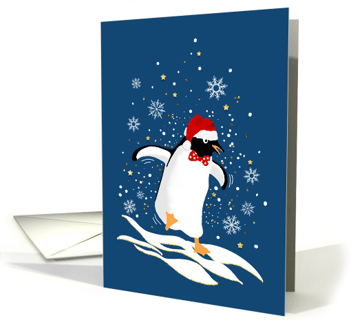 Happy Penguin Christmas card (1750818)