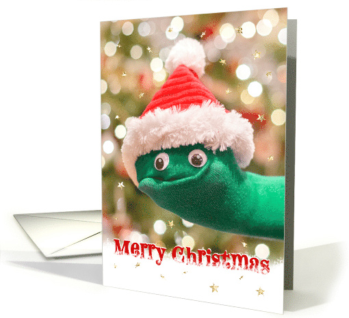 Fun Sock Puppet Christmas card (1894378)
