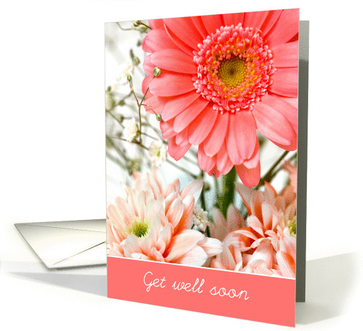 Get Well Card - Mixed Flowers card (795908)