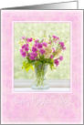 Mother’s Day Card - Vase of Flowers card