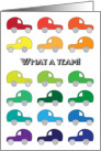 Carpool Thank You Card - What A Team! card
