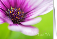 Thank You Friend Card - Floral Display card