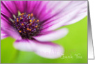 Thank You Card - Floral Display card