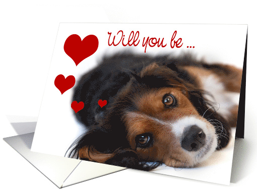 Valentines Card - Irresistibly Cute Pup card (894945)