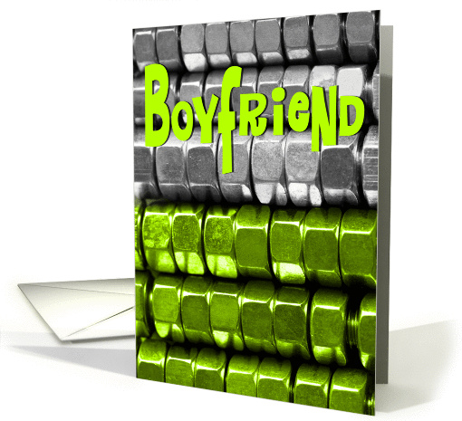 Boyfriend Birthday Card - Nuts About You card (924747)