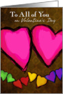 Valentine’s Love to Group or Family card