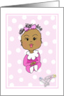 Baby Girl Congratulations card