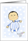 Baby Boy Congratulations card