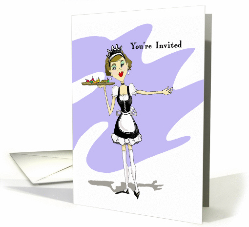 French Maid Party Invitation card (1286698)
