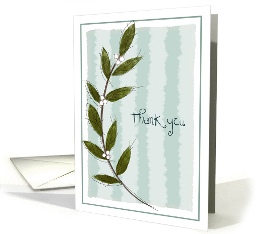 Thank you Leaves card (1319602)