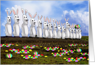 Happy Easter Egg Island card