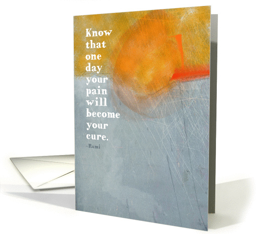 Pain and Healing Encouragement card (1432414)