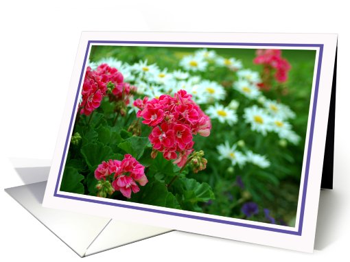 Garden Birthday Wishes card (794189)