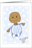 Baby Boy Congratulations card