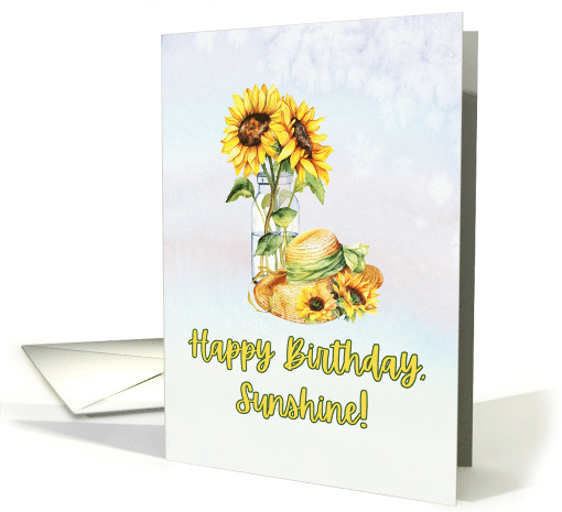 Happy Birthday, Sunshine! card (1882950)