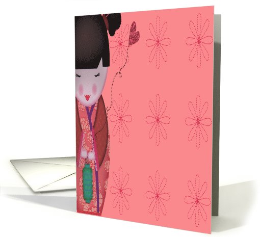 Little Geisha Kindness & Love card (795193)
