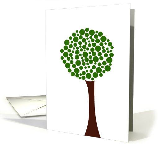 Celebrating Arbor Day card (801105)