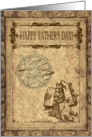 Happy Father’s Day! Antique Parchment Card