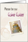 Cake Cutter, Invitation Card