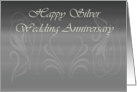 Happy Silver Wedding Anniversary Card