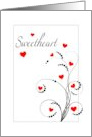 Sweetheart...For Valentine’s Day Anniversary. card