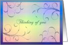 Thinking of You - blank inside card